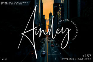 Ainsley Font: Elegant Script for Handmade Products