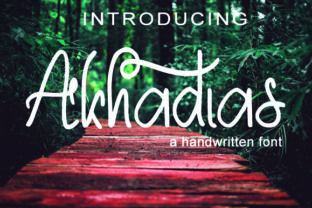 Akhadias Font: Elevating Handmade Labels & Designs