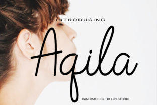 Aqila: A Designer’s Take on This Script Font