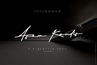 Asem Kandis Font: Elevating Campaign Visuals