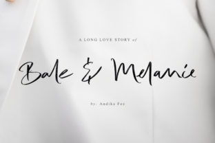 Bale Melanie Font: Elevating Web Design with Elegant Script