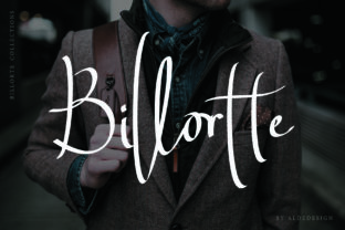 Billortte Font: A Classy Script for Brand Identity