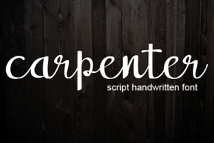 Carpenter Font: A Script Typeface for Digital Branding
