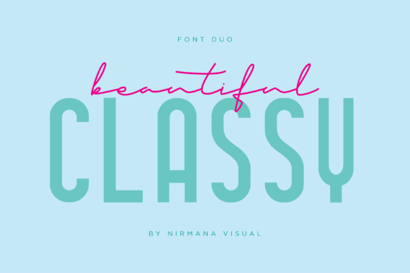 Classy Beautiful Duo Font Review for Modern Branding