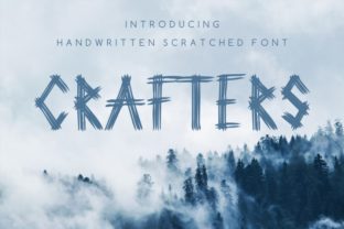 Crafters Font: Adding Raw Texture to Brand Identity