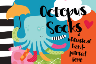 Discover PN Octopus Socks: A Playful Font for Engaging Content
