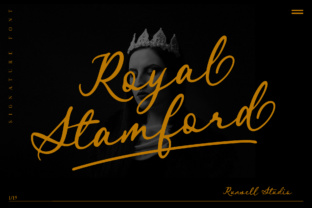 Enhance Your Web Design with Royal Stamford Font