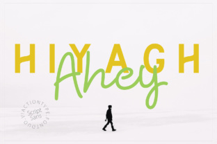 Hiyagh Ahey: Elevate Your Web Design with This Handwritten Font