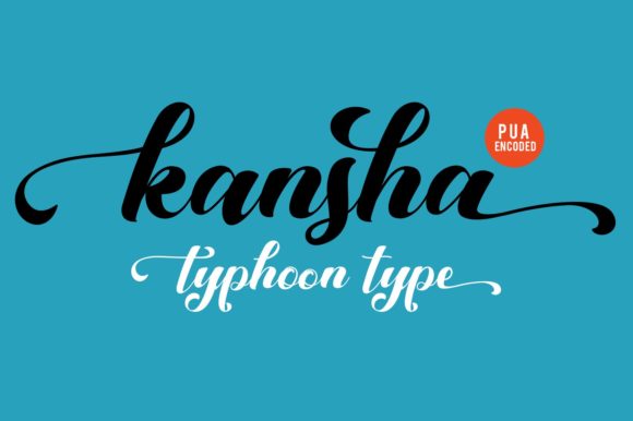 Kansha Font Review: Elegant Script for Brand Identity