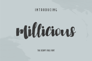 Millicious Font: Bold Script for Digital Marketing