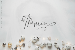 Monica Family: A Handwritten Font for Editorial Elegance
