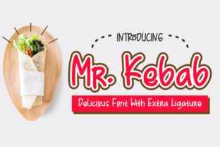 Mr. Kebab Font: Readable Script for Handmade Products