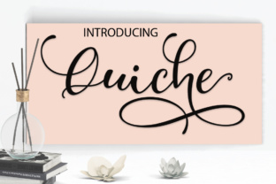 Quiche: The Elegant Script Font for Handmade Creations