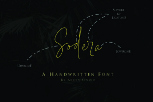 Sodera Font: Elegant Script for Modern Web Design