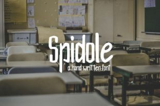 Spidole Font: A Handwritten Typeface for Branding