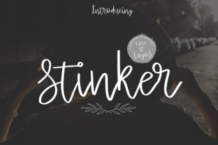 Stinker: A Versatile Script Font for Editorial Design