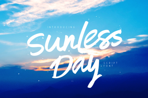 Sunless Day Font: Hand-Drawn Type for Digital Campaigns
