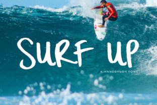 Surf Up Font Review: Rustic Script for Coastal Branding