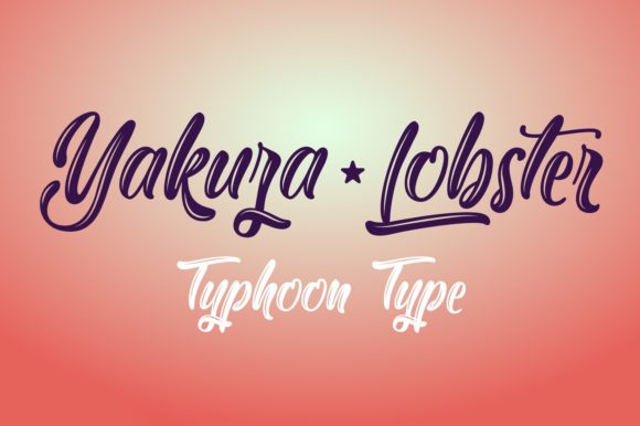 Yakuza Lobster: The Bold Font for Eye-Catching Campaigns